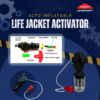 23 RE-ARM A CO2 CARTRIDGE FOR AN INFLATABLE LIFE JACKET