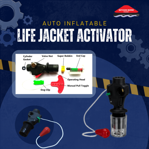 23 RE-ARM A CO2 CARTRIDGE FOR AN INFLATABLE LIFE JACKET